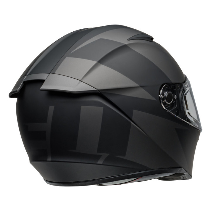 KASK MOTOCYKLOWY BELL LITHIUM ECE6 SHEAR MATTE BLACK METALLIC BLACK