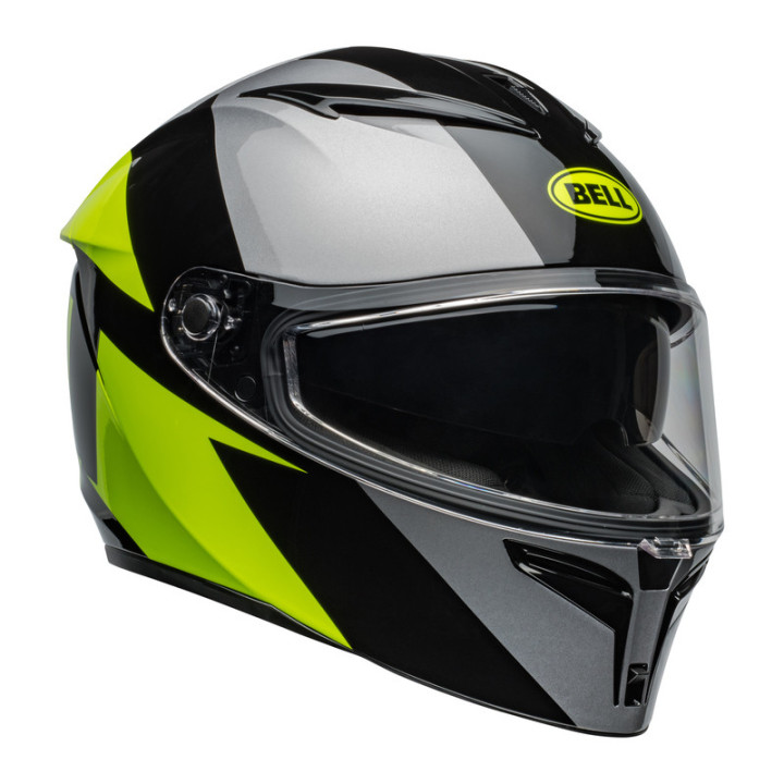 KASK MOTOCYKLOWY BELL LITHIUM ECE6 SHEAR METALLIC GREY RETINA