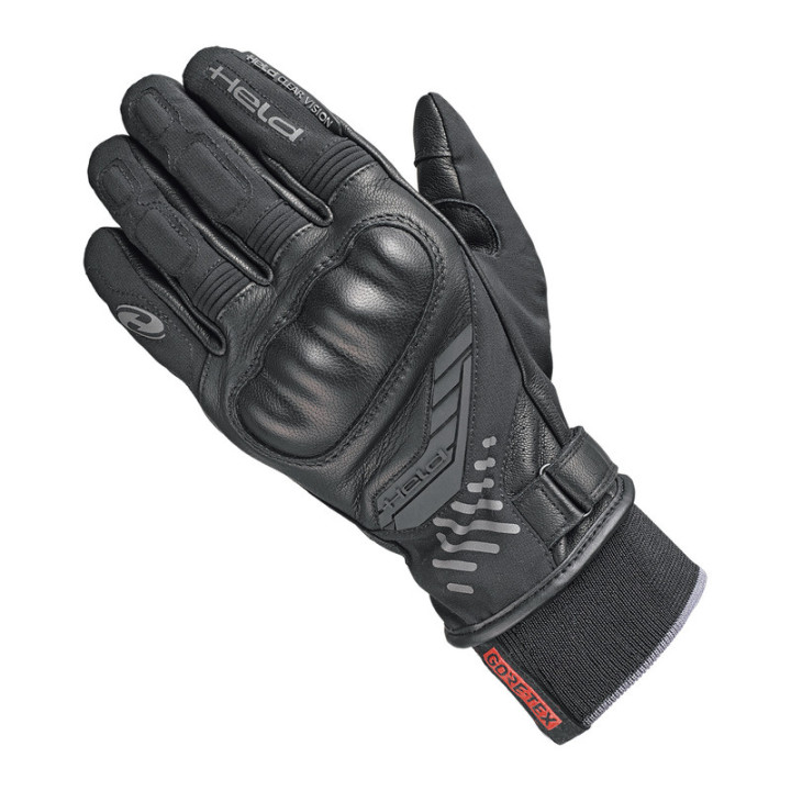 RĘKAWICE MOTOCYKLOWE HELD MADOC [GORE-TEX] BLACK