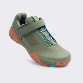 BUTY CRANKBROTHERS MALLET E SPEEDLACE GREEN BLUE - GUM OUTSOLE 10.5 (44 EU)