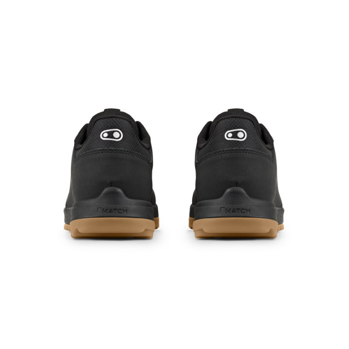 BUTY CRANKBROTHERS MALLET TRAIL LACE BLACK/BLACK - GUM OUTSOLE