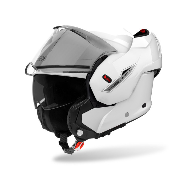 KASK MOTOCYKLOWY AIROH MATHISSE 2 COLOR WHITE GLOSS