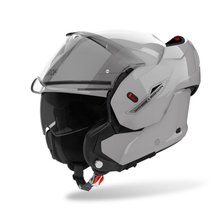 KASK MOTOCYKLOWY AIROH MATHISSE 2 COLOR CEMENT GREY GLOSS