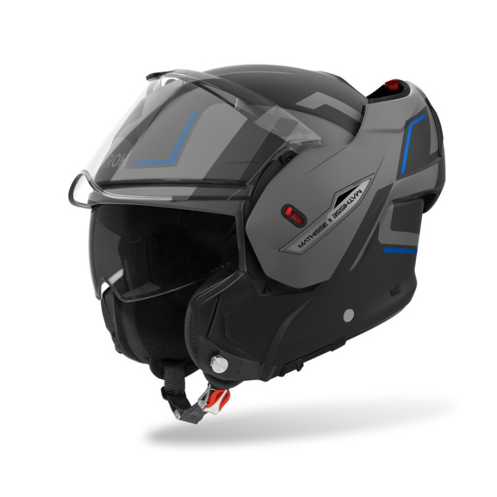 KASK MOTOCYKLOWY AIROH MATHISSE 2 GENIUS BLUE MATT