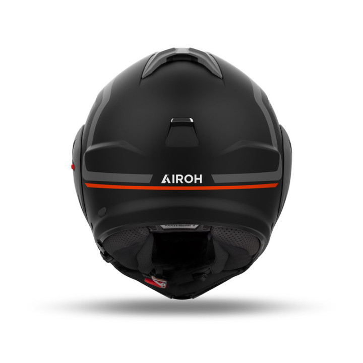 KASK MOTOCYKLOWY AIROH MATHISSE 2 GENIUS ORANGE MATT