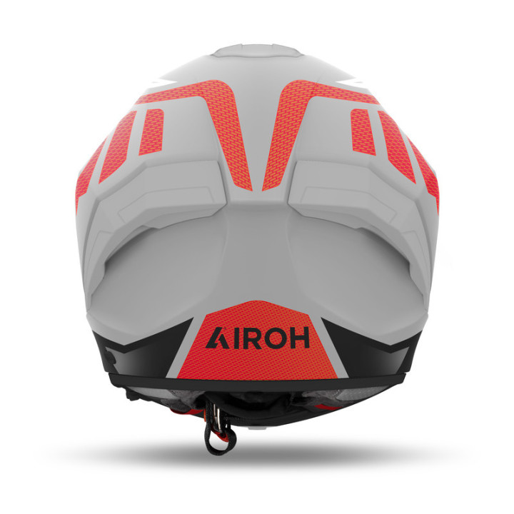 KASK MOTOCYKLOWY AIROH MATRYX RIDER RED MATT