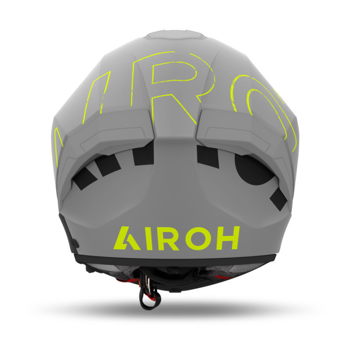 KASK MOTOCYKLOWY AIROH MATRYX SCOPE YELLOW MATT