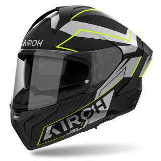 KASK MOTOCYKLOWY AIROH MATRYX SENTINEL YELLOW MATT