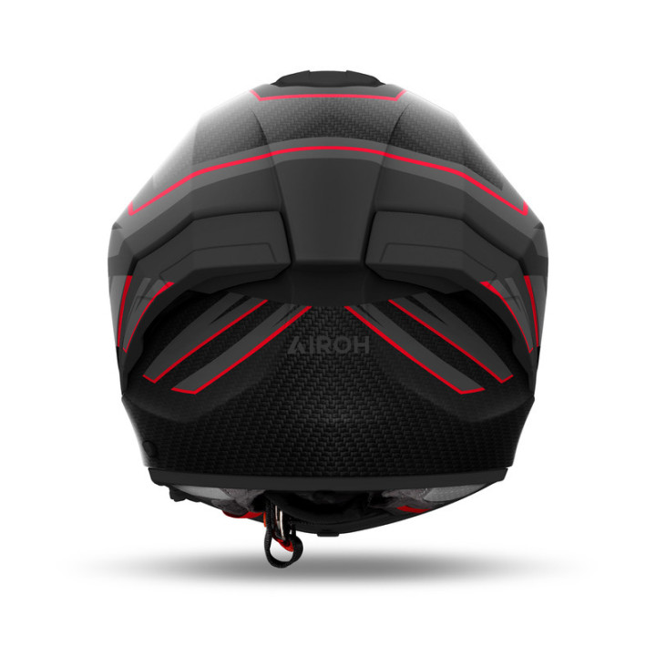KASK MOTOCYKLOWY AIROH MATRYX SENTINEL RED MATT