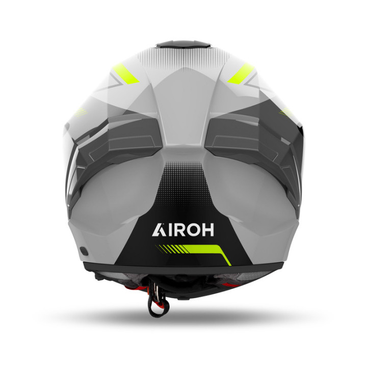 KASK MOTOCYKLOWY AIROH MATRYX WIDE YELLOW GLOSS