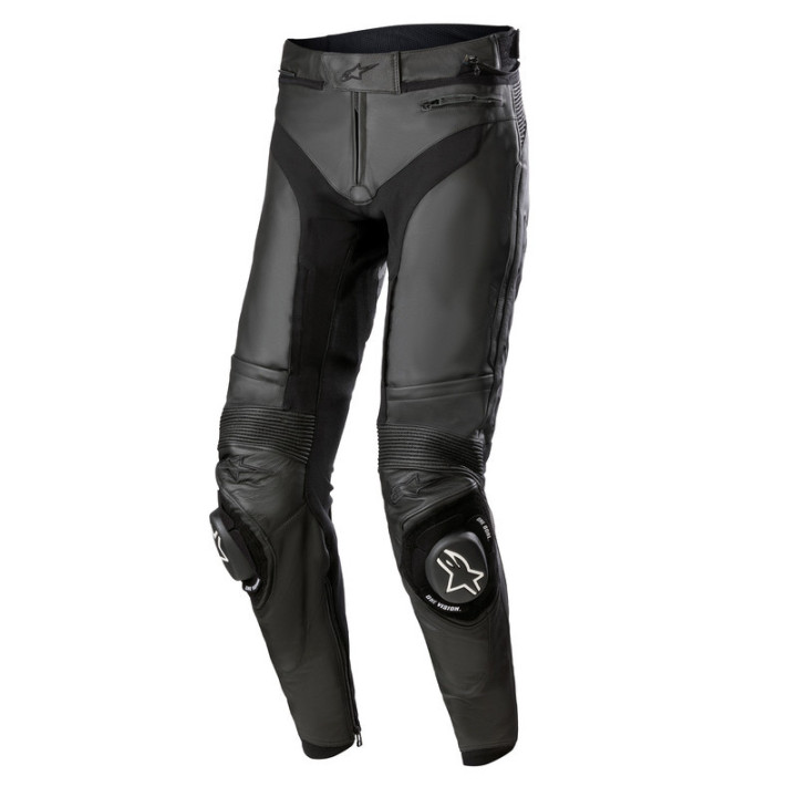 SPODNIE SKÓRZANE ALPINESTARS MISSILE V3 BLACK/BLACK 46
