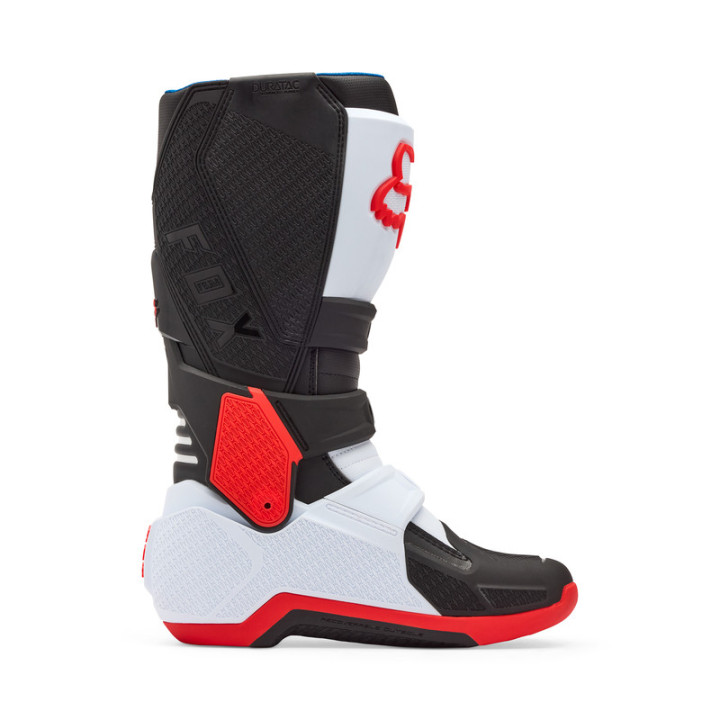BUTY MOTOCYKLOWE FOX MOTION WHITE FLUO RED 9.5