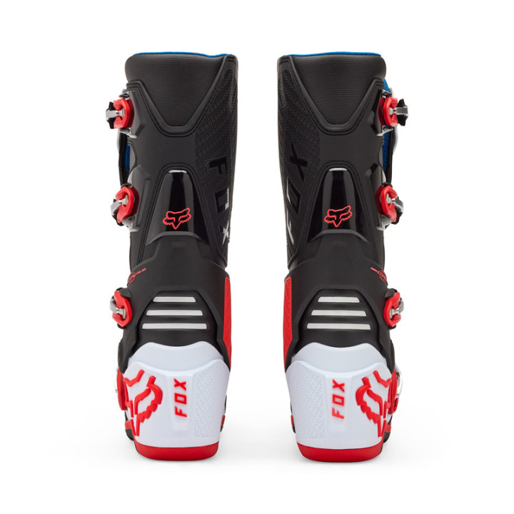 BUTY FOX MOTION WHITE/FLUO RED