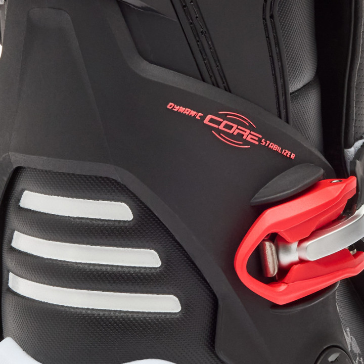 BUTY FOX MOTION WHITE/FLUO RED