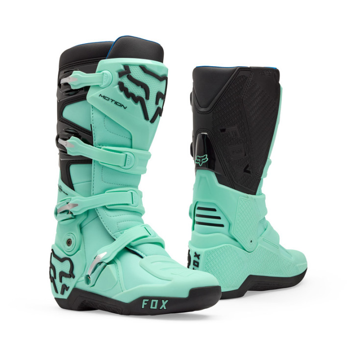 BUTY MOTOCYKLOWE FOX MOTION TEAL