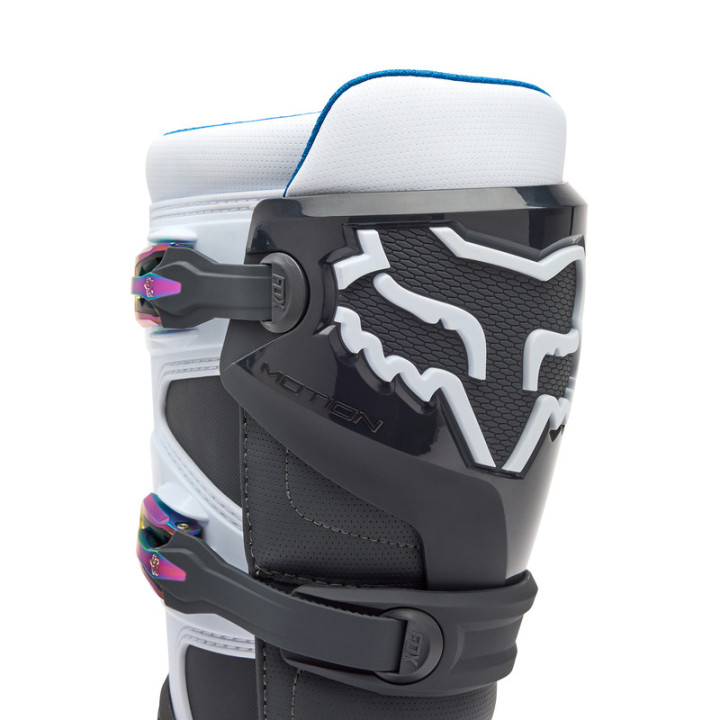 BUTY MOTOCYKLOWE FOX MOTION BLACK GREY WHITE