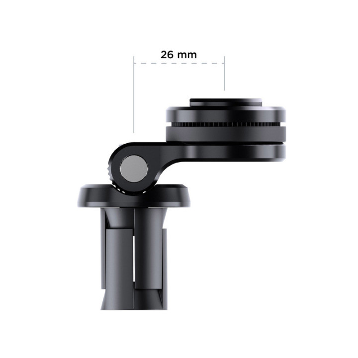 UCHWYT MOTOCYKLOWY NA TELEFON DO ŚRUBY GŁÓWKI RAMY SP CONNECT MOTO STEM MOUNT SPC+ BLACK