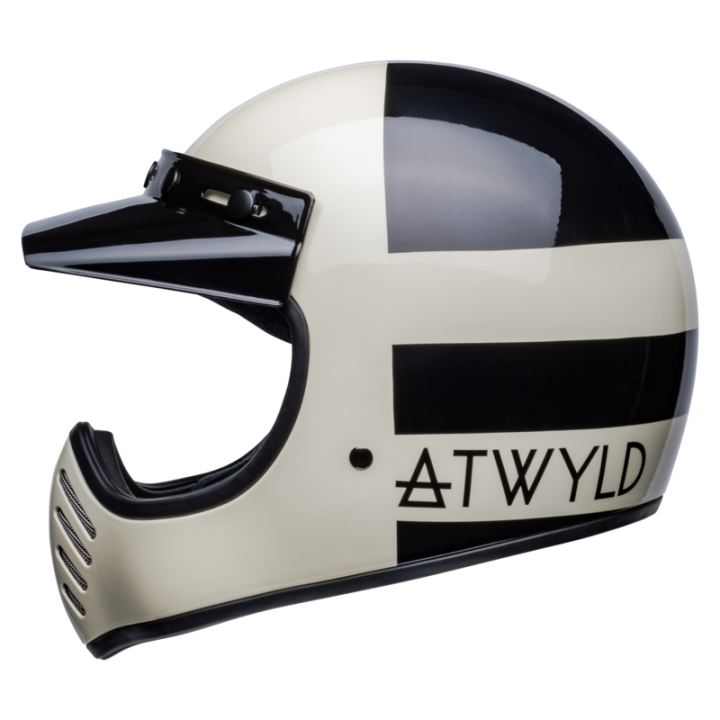 KASK MOTOCYKLOWY BELL MOTO-3 ATWLYD ORBIT WHITE BLACK S