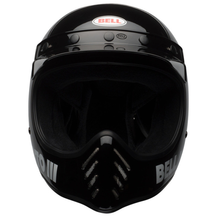 KASK MOTOCYKLOWY BELL MOTO-3 CLASSIC BLACK XXL