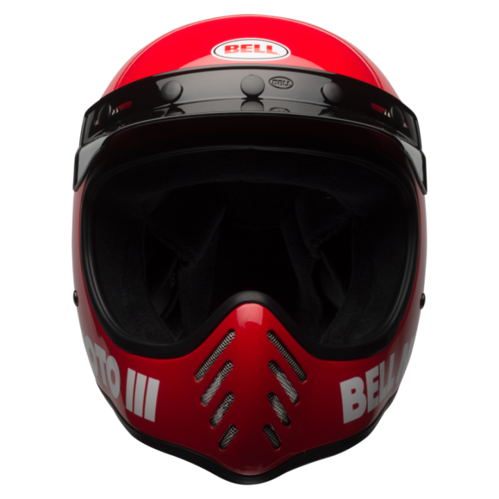 KASK MOTOCYKLOWY BELL MOTO-3 CLASSIC RED