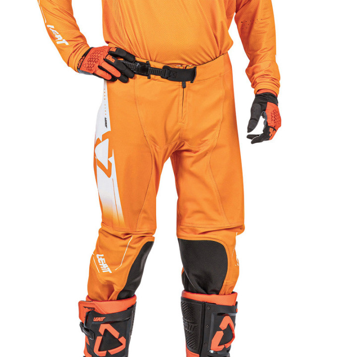 SPODNIE OFFROADOWE LEATT MOTO 4.5 ORANGE