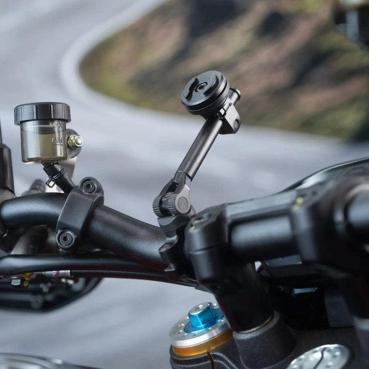 UCHWYT MOTOCYKLOWY NA TELEFON NA KIEROWNICĘ SP CONNECT MOUNT SPC+ MOTO MOUNT 3D