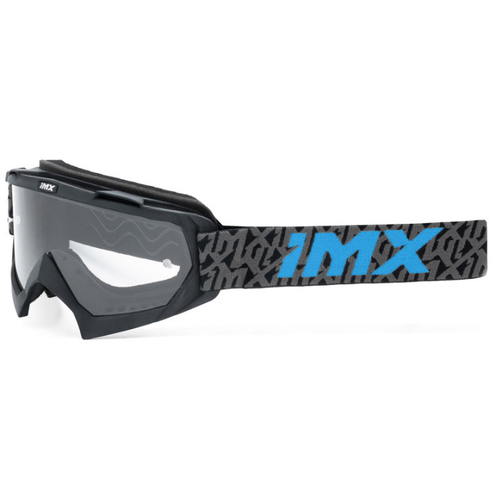 GOGLE IMX MUD MATT BLACK /GREY/BLUE - SZYBA CLEAR (1 SZYBA W ZESTAWIE)