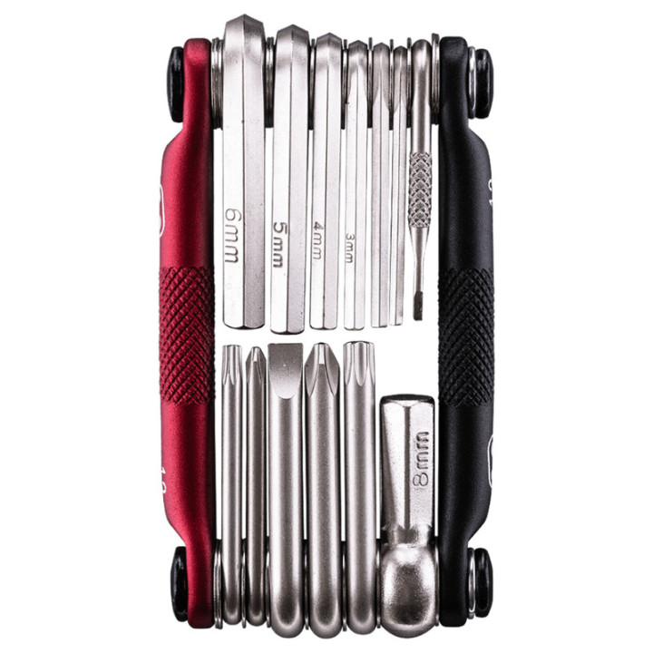 MULTITOOL CRANKBROTHERS 13 MATTE BLACK/RED