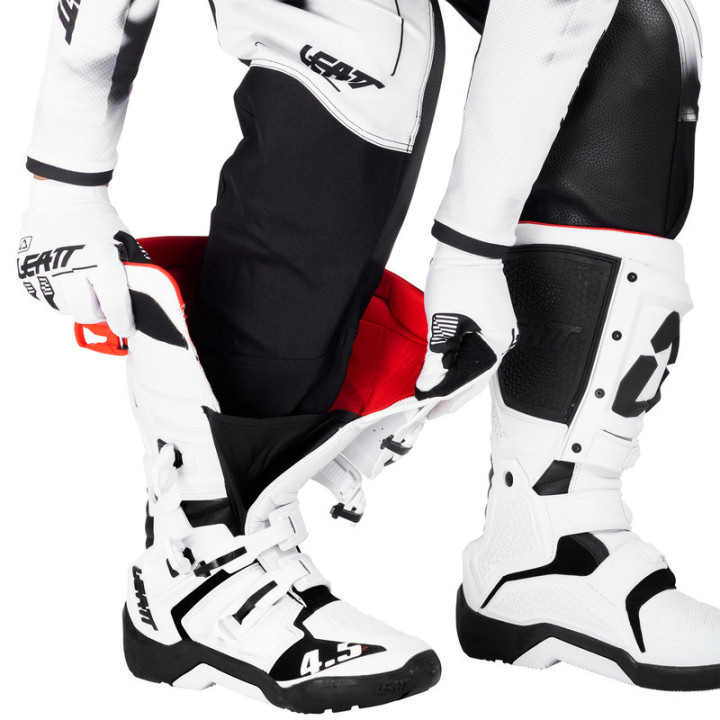 SPODNIE OFFROADOWE LEATT MOTO 4.5 WHITE S