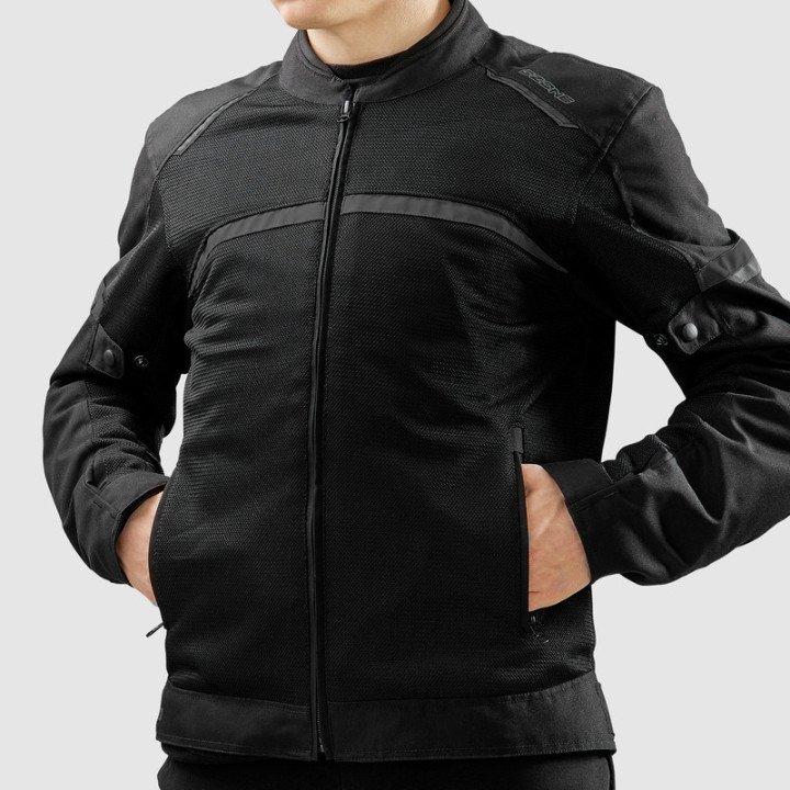 KURTKA MOTOCYKLOWA TEKSTYLNA OZONE NEO AIR BLACK
