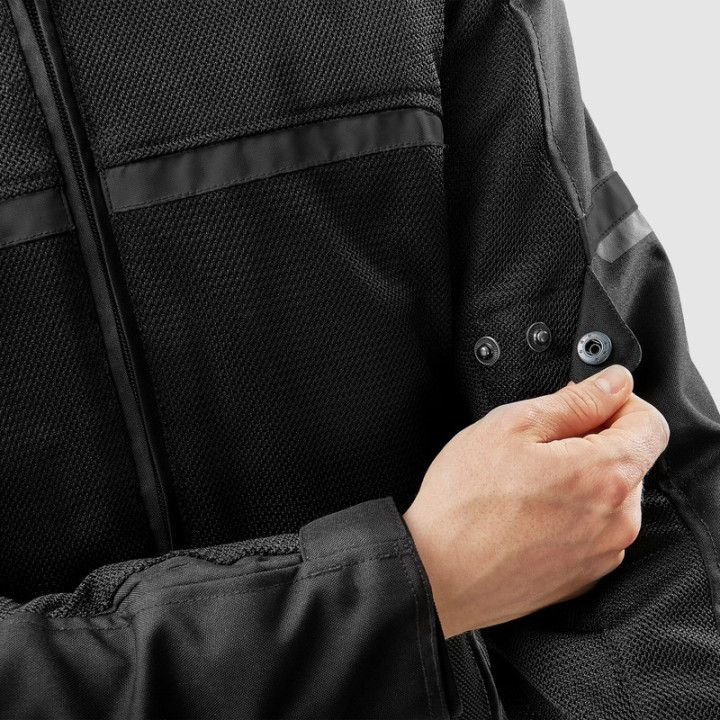 KURTKA MOTOCYKLOWA TEKSTYLNA OZONE NEO AIR BLACK