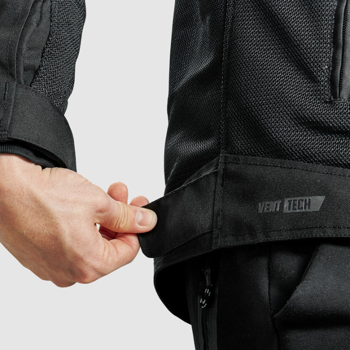 KURTKA MOTOCYKLOWA TEKSTYLNA OZONE NEO AIR BLACK