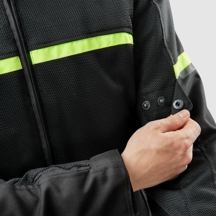 KURTKA MOTOCYKLOWA TEKSTYLNA OZONE NEO AIR BLACK