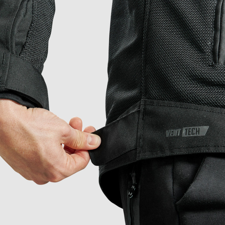 KURTKA MOTOCYKLOWA TEKSTYLNA OZONE NEO AIR BLACK