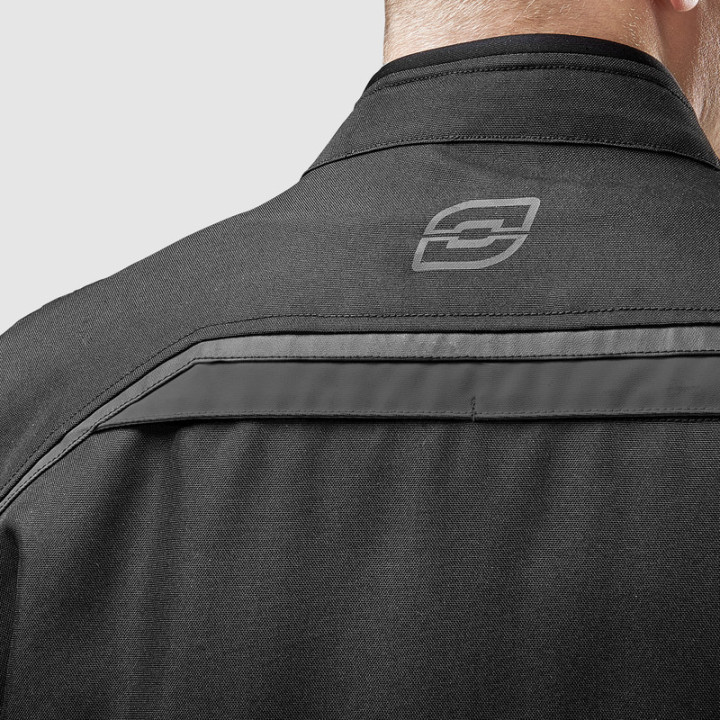 KURTKA MOTOCYKLOWA TEKSTYLNA OZONE NEO BLACK