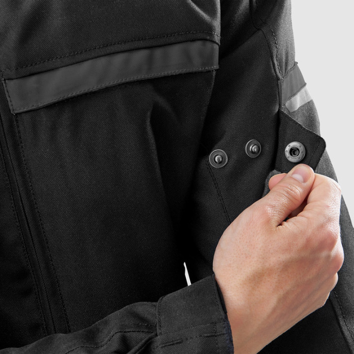 KURTKA MOTOCYKLOWA TEKSTYLNA OZONE NEO BLACK