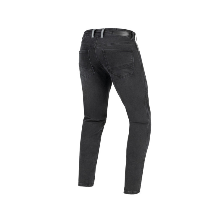 JEANSY MOTOCYKLOWE REBELHORN NOMAD TAPERED FIT WASHED BLACK