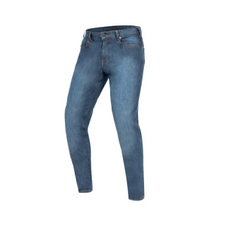 JEANSY MOTOCYKLOWE REBELHORN NOMAD TAPERED FIT WASHED BLUE