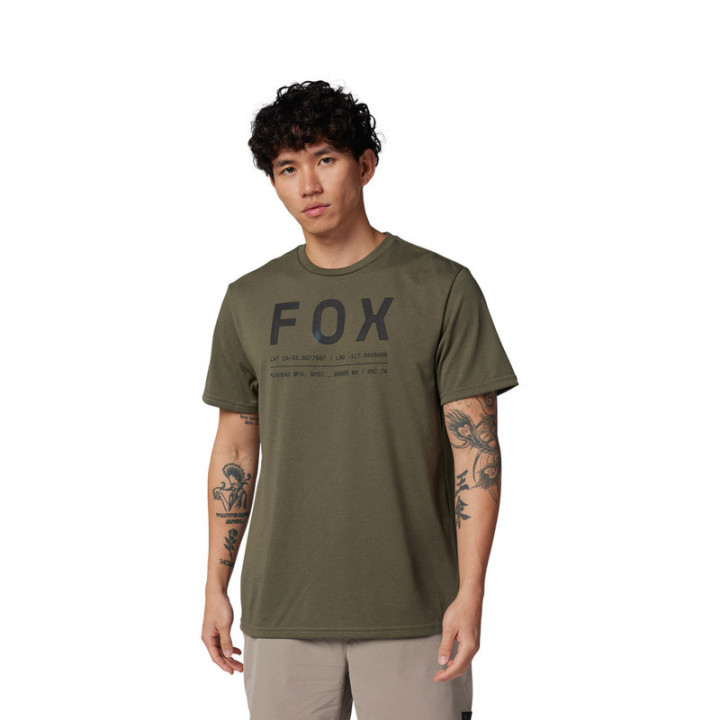 T-SHIRT FOX NON STOP TECH OLIVE GREEN