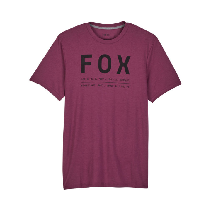 T-SHIRT FOX NON STOP TECH SANGRIA M