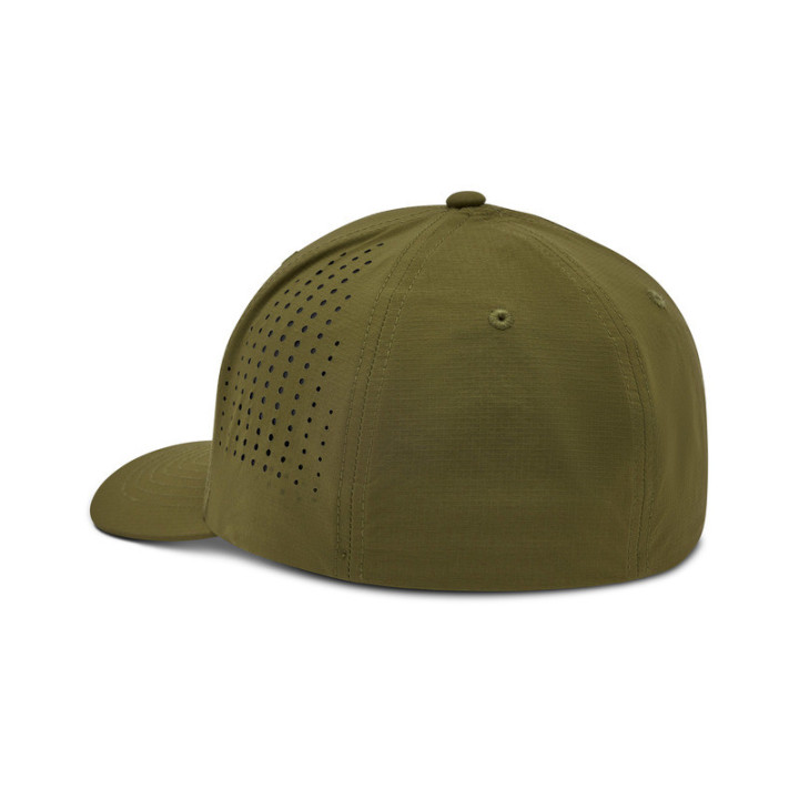 CZAPKA Z DASZKIEM FOX NON STOP TECH FLEXFIT OLIVE GREEN