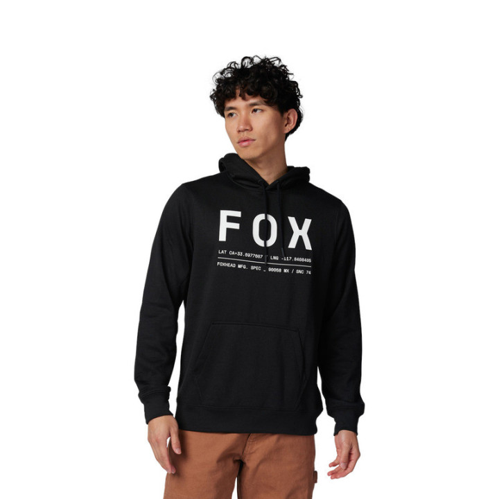 BLUZA Z KAPTUREM FOX NON STOP BLACK