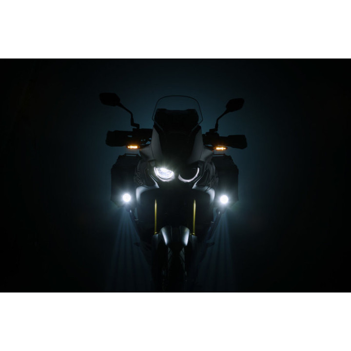 HALOGENY ZESTAW LAMP ŚWIATŁA DROGOWE LED SW-MOTECH EVO PARA