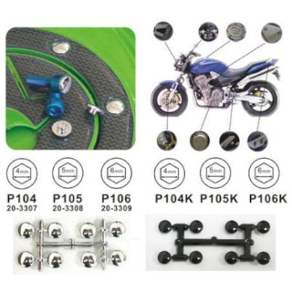 ZAŚLEPKA MASKUJACA KEITI BLACK 4MM 16 PACK