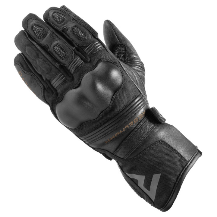 RĘKAWICE MOTOCYKLOWE DAMSKIE REBELHORN PATROL BLACK WXS