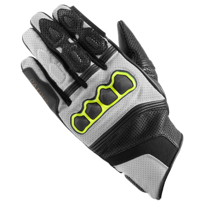 RĘKAWICE MOTOCYKLOWE REBELHORN PATROL SHORT BLACK GREY XS