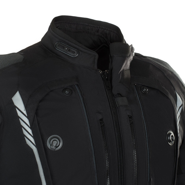 KURTKA MOTOCYKLOWA TEKSTYLNA REBELHORN PATROL BLACK