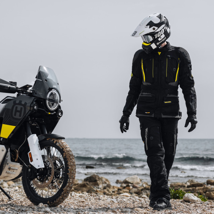 KURTKA MOTOCYKLOWA TEKSTYLNA REBELHORN PATROL BLACK
