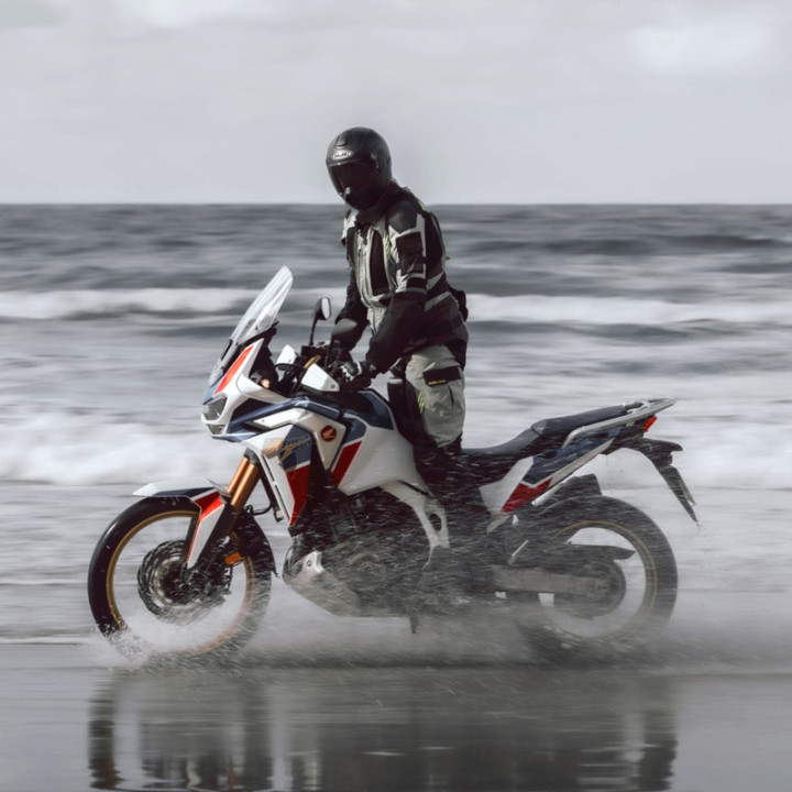 KURTKA MOTOCYKLOWA TEKSTYLNA REBELHORN PATROL GREY BLACK FLUO YELLOW