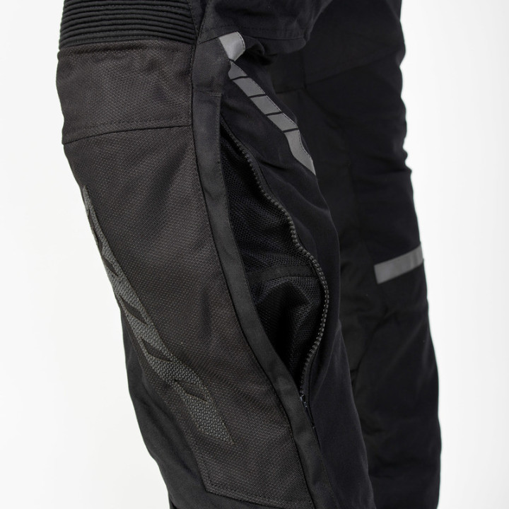 SPODNIE MOTOCYKLOWE TEKSTYLNE REBELHORN PATROL BLACK XS